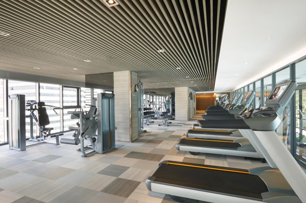 Somerset Rama 9 Bangkok - SHA Plus Certified Bagian luar foto The gym at the 1000m² Club